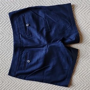 Navy dress shorts